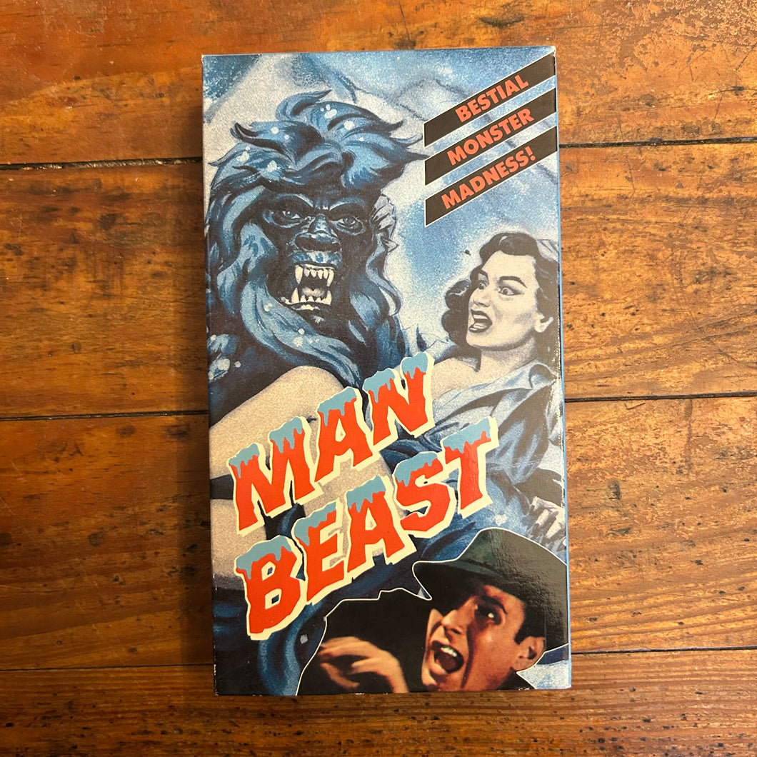 Man Beast (1956) VHS