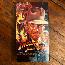 Load image into Gallery viewer, Indiana Jones and the Temple of Doom (1984) VHS
