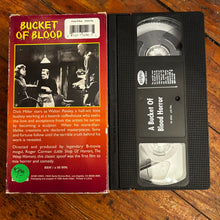 Load image into Gallery viewer, Bucket of Blood (1959) VHS
