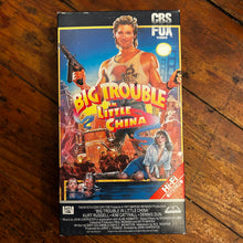 Load image into Gallery viewer, Big Trouble in Little China (1986) CBS FOX VHS
