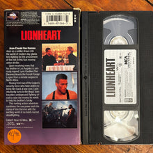 Load image into Gallery viewer, Lionheart (1990) VHS
