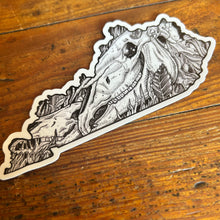 Load image into Gallery viewer, Kentucky Skull Sticker
