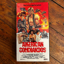 Load image into Gallery viewer, American Commandos (1985) VHS
