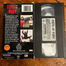 Load image into Gallery viewer, Fists of Fury (1972) VHS
