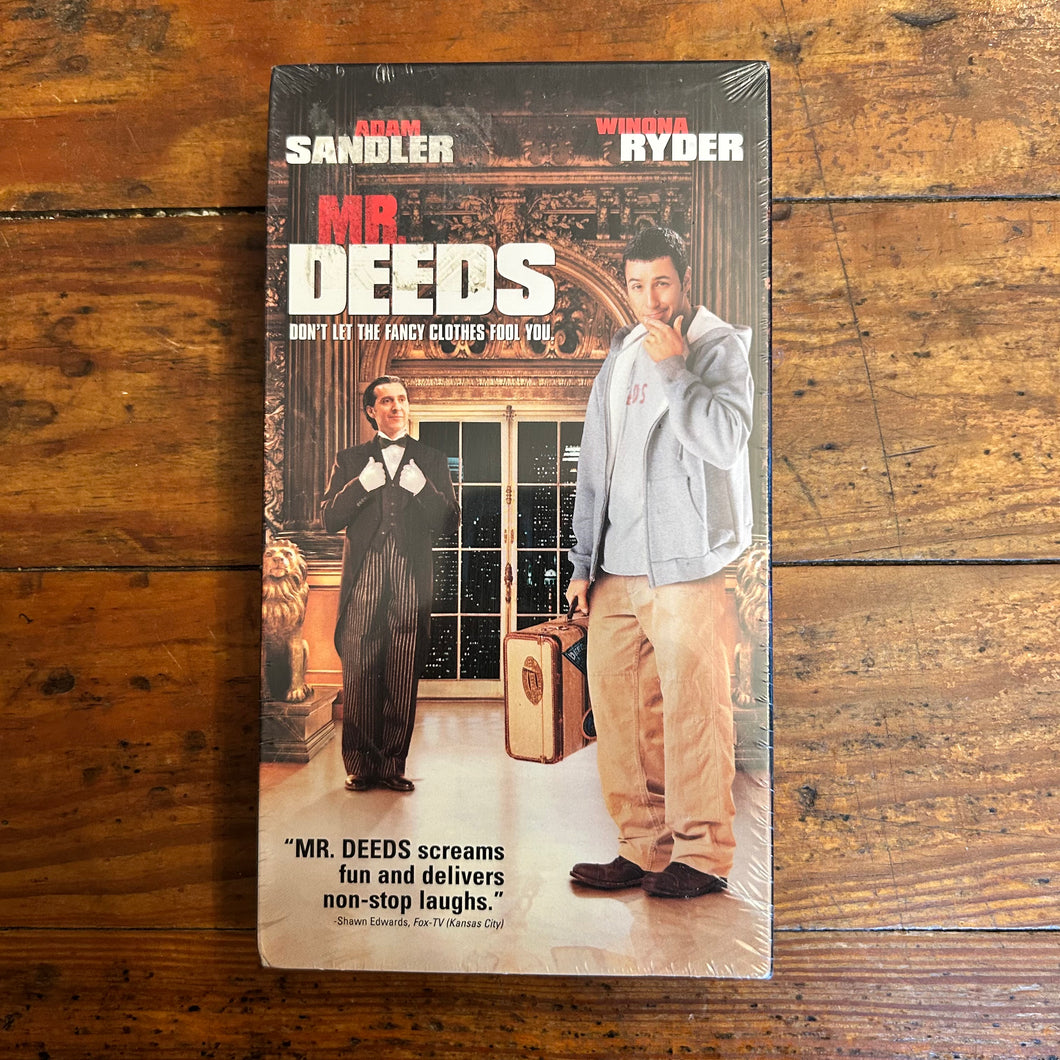 Mr. Deeds (2002) SEALED/WATERMARKS VHS
