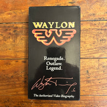 Load image into Gallery viewer, Waylon: Renegade. Outlaw. Legend. (1990) VHS
