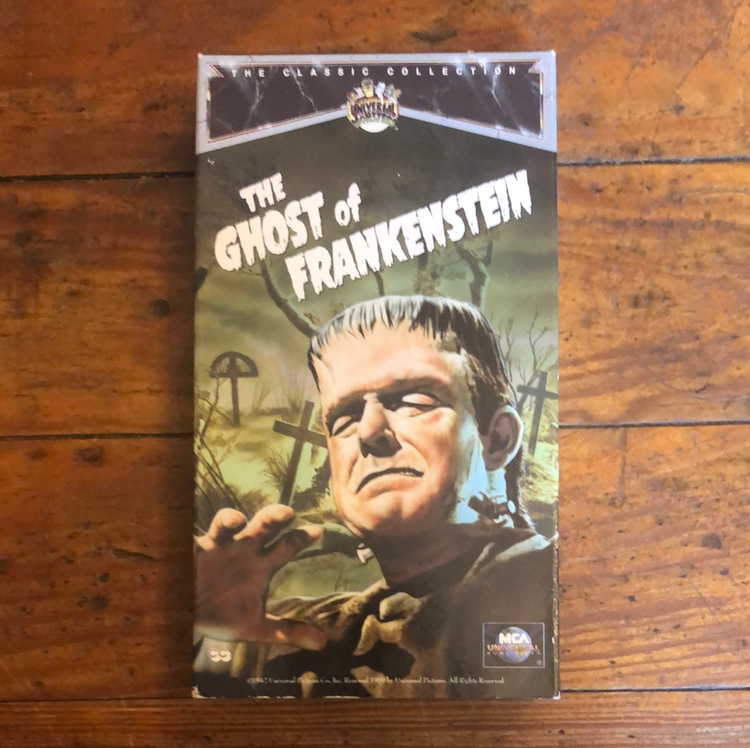 The Ghost of Frankenstein (1942) VHS