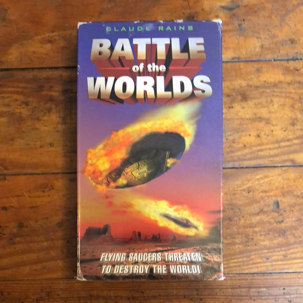 Battle of the Worlds (1961) VHS