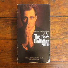 Load image into Gallery viewer, The Godfather Part III (1990) VHS
