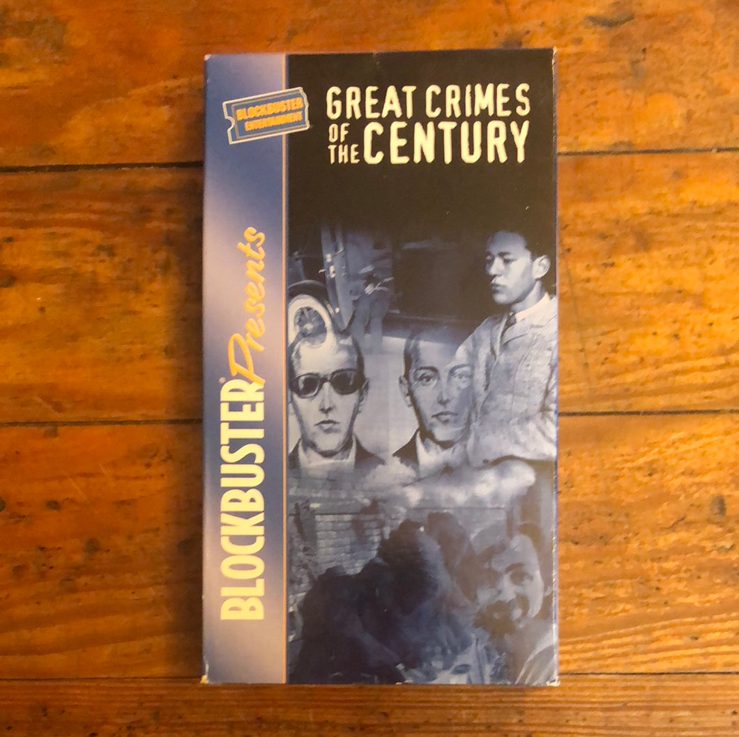 Great Crimes of the Century (1986) [BLOCKBUSTER PRESENTS] VHS