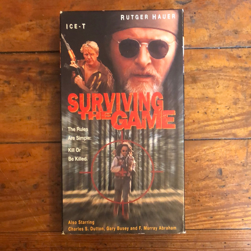 Surviving the Game (1994) VHS