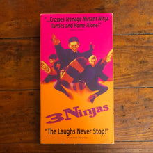 Load image into Gallery viewer, 3 Ninjas (1992) VHS
