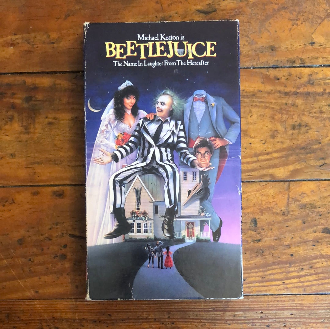 Beetlejuice (1988) VHS – Hail - Records and Oddities