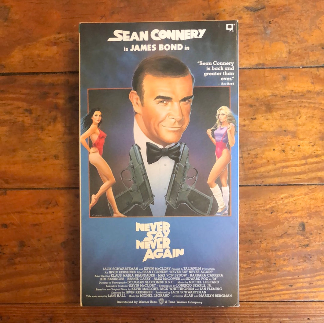 Never Say Never Again (1983) VHS