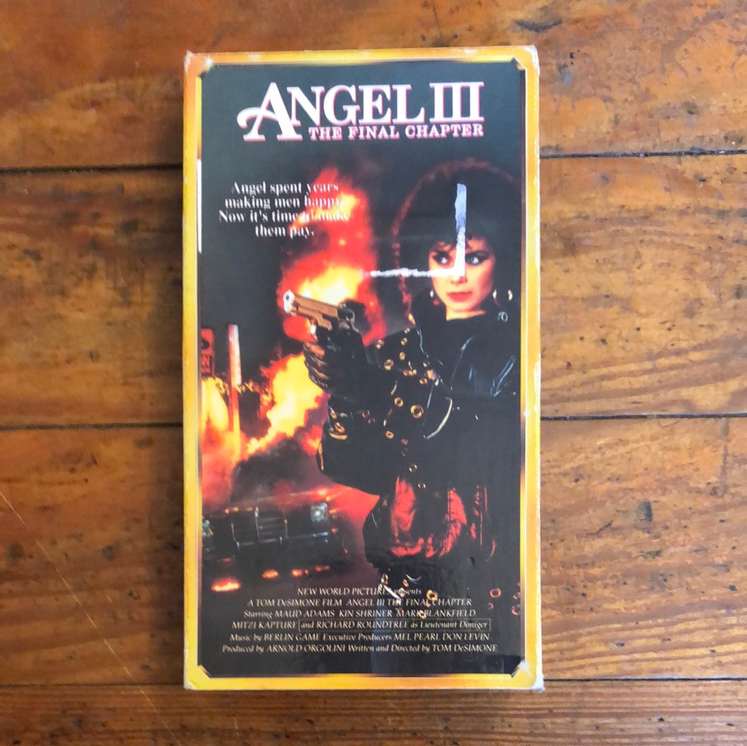 Angel III: The Final Chapter (1988) VHS