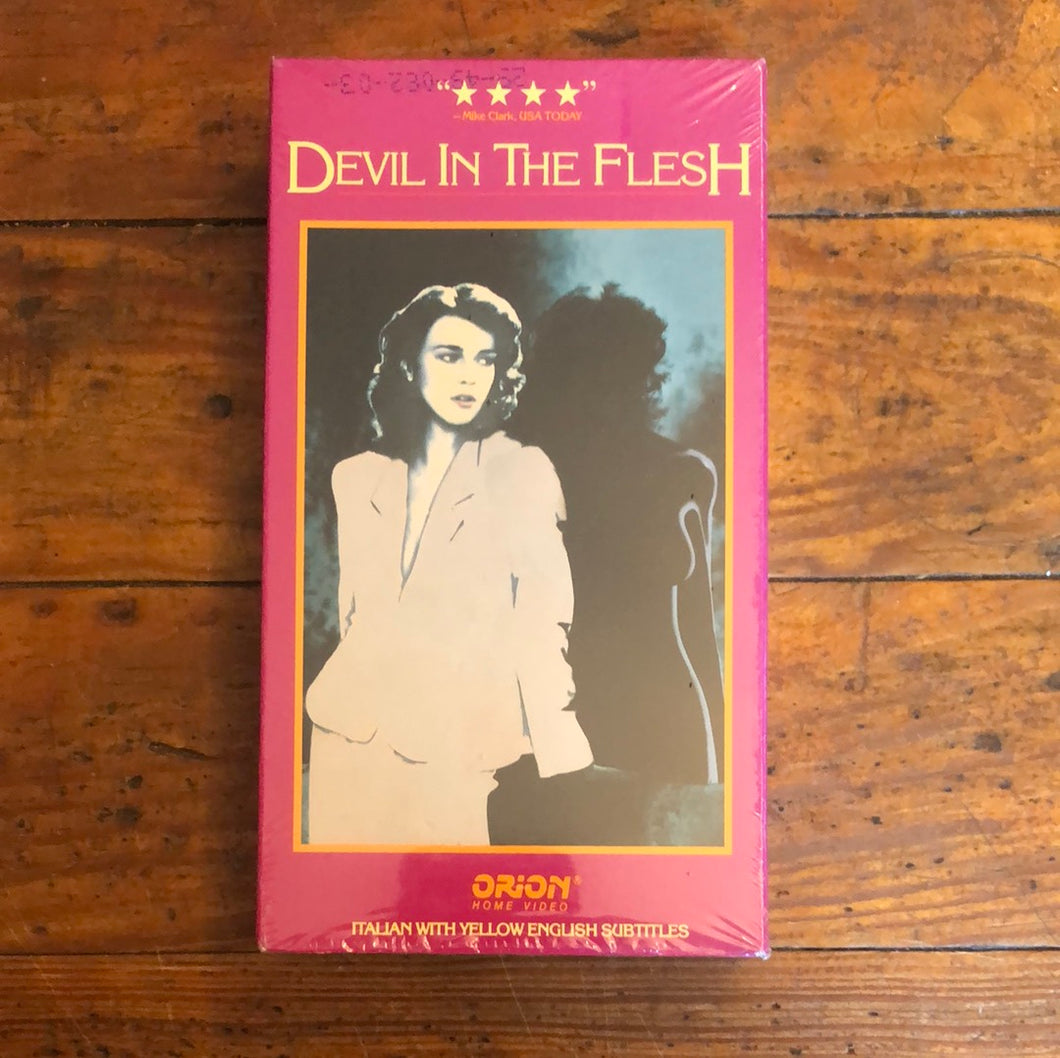 Devil in the Flesh (1986) VHS