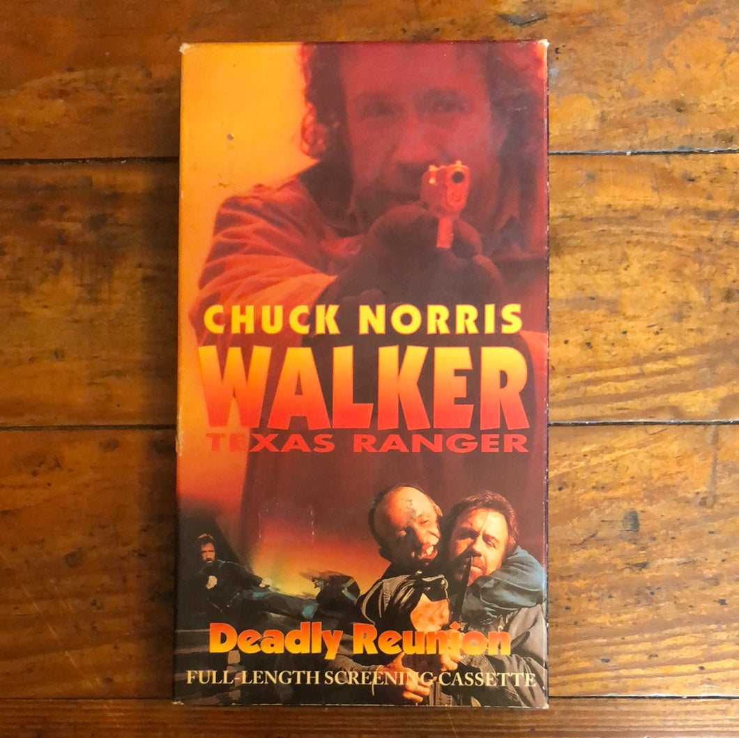 Walker Texas Ranger 3: Deadly Reunion (1994) SCREENER VHS