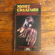 Load image into Gallery viewer, Night Creature (1978) VHS
