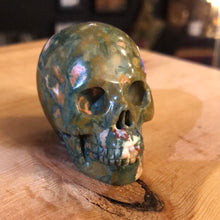Load image into Gallery viewer, RAINFOREST RHYOLITE SKULL
