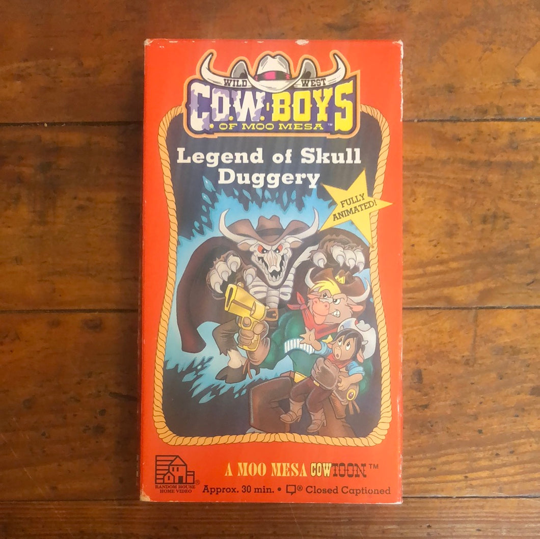 Wild West C.O.W.-Boys of Moo Mesa: Legend of Skull Duggery (1992) VHS