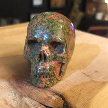 Load image into Gallery viewer, UNAKITE SKULL
