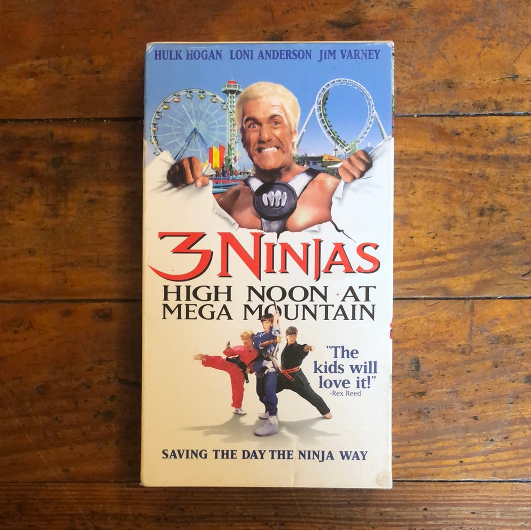 3 Ninjas: High Noon at Mega Mountain (1998) VHS