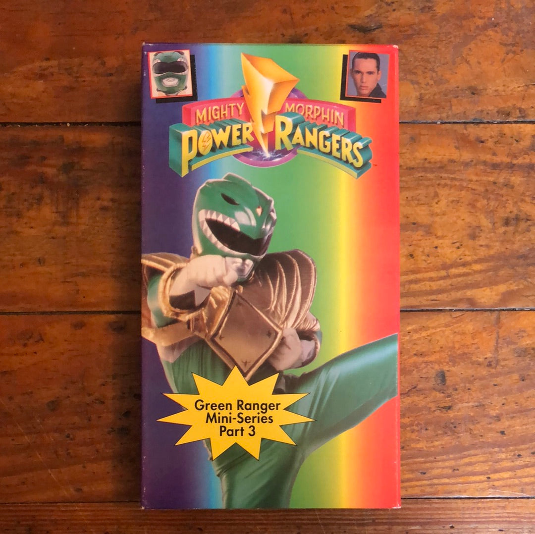 Mighty Morphin Power Rangers: Green with Evil - Part III (1993) VHS ...