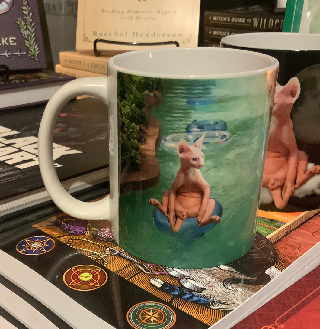 Coffee Mug - Naked Cat - This Meeting Sucks