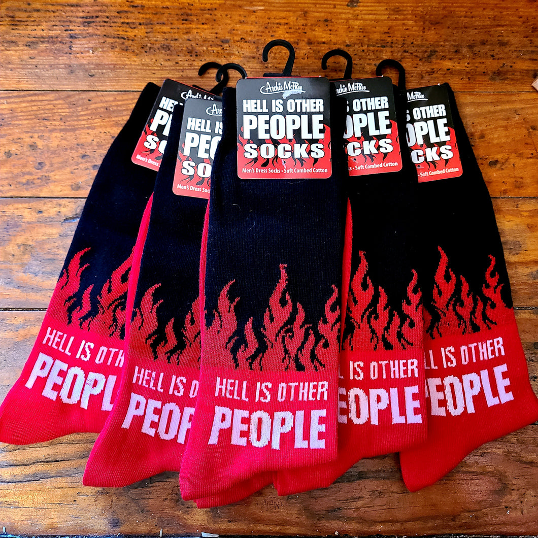 HELL IS OTHER PEOPLE SOCKS