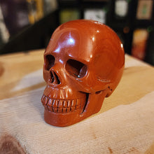 Load image into Gallery viewer, RED JASPER SKULL
