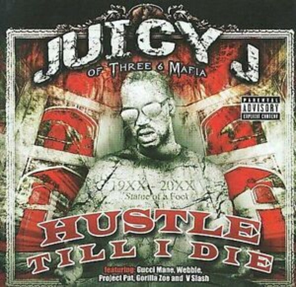 Juicy J - Hustle Till I Die (of Three 6 Mafia)  [Fluorescent Vinyl]