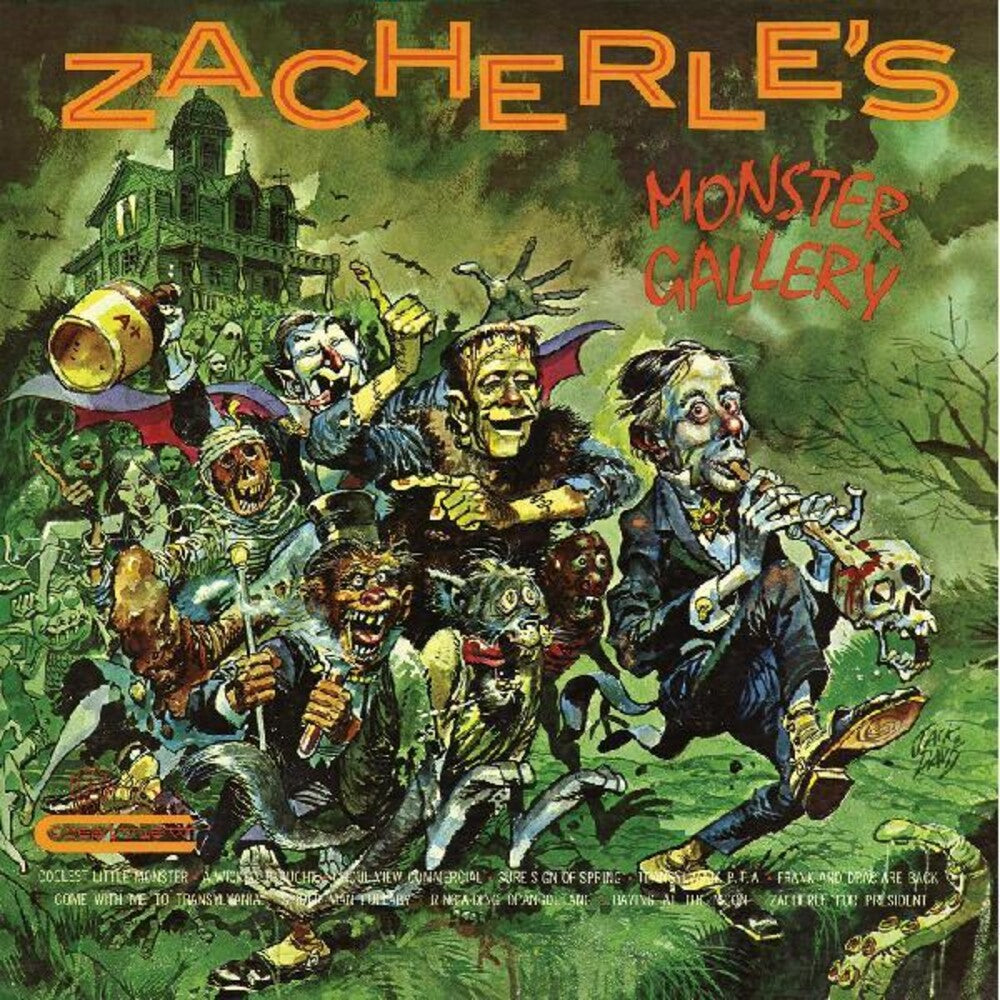Zacherle - Zacherle's Monster Gallery -[Clear Green Swirl]