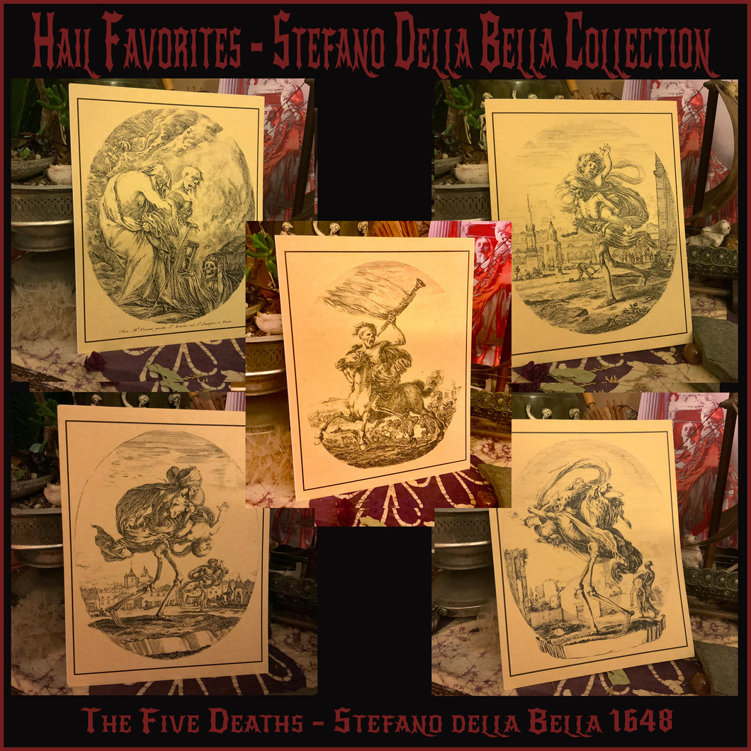 *Stefano della Bella Collection - 5 For $20