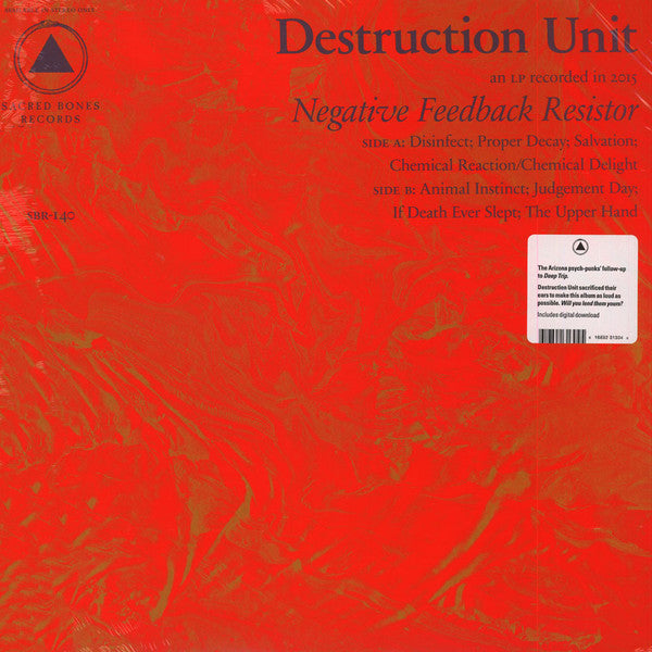 Destruction Unit  - Negative Feedback Resistor