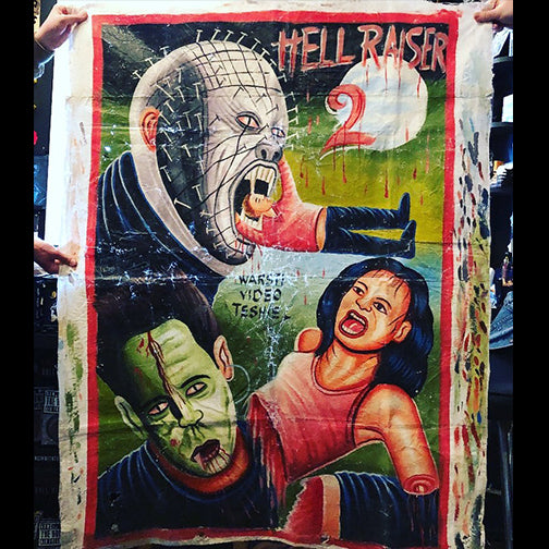Hell Raiser 2 - Ghana Movie Poster  -