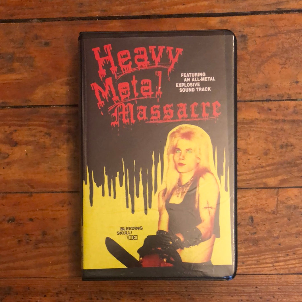 Heavy Metal Massacre (1989) VHS