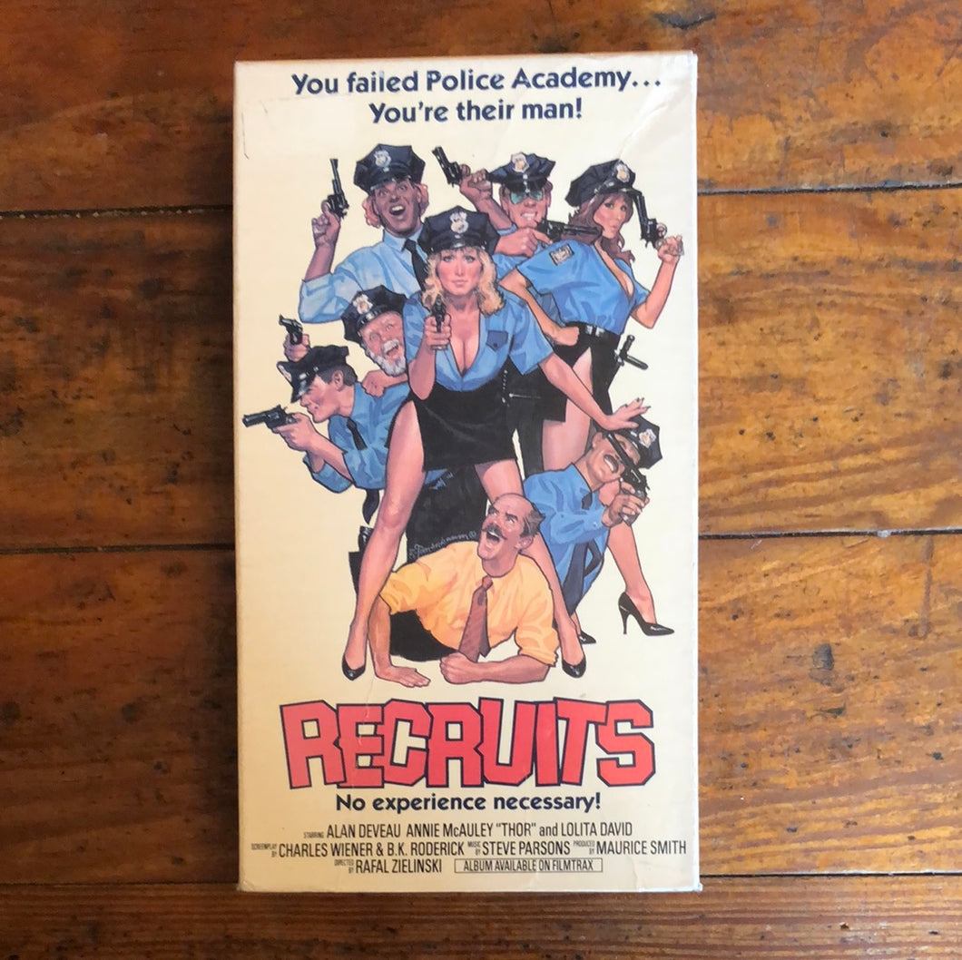 Recruits (1986) VHS