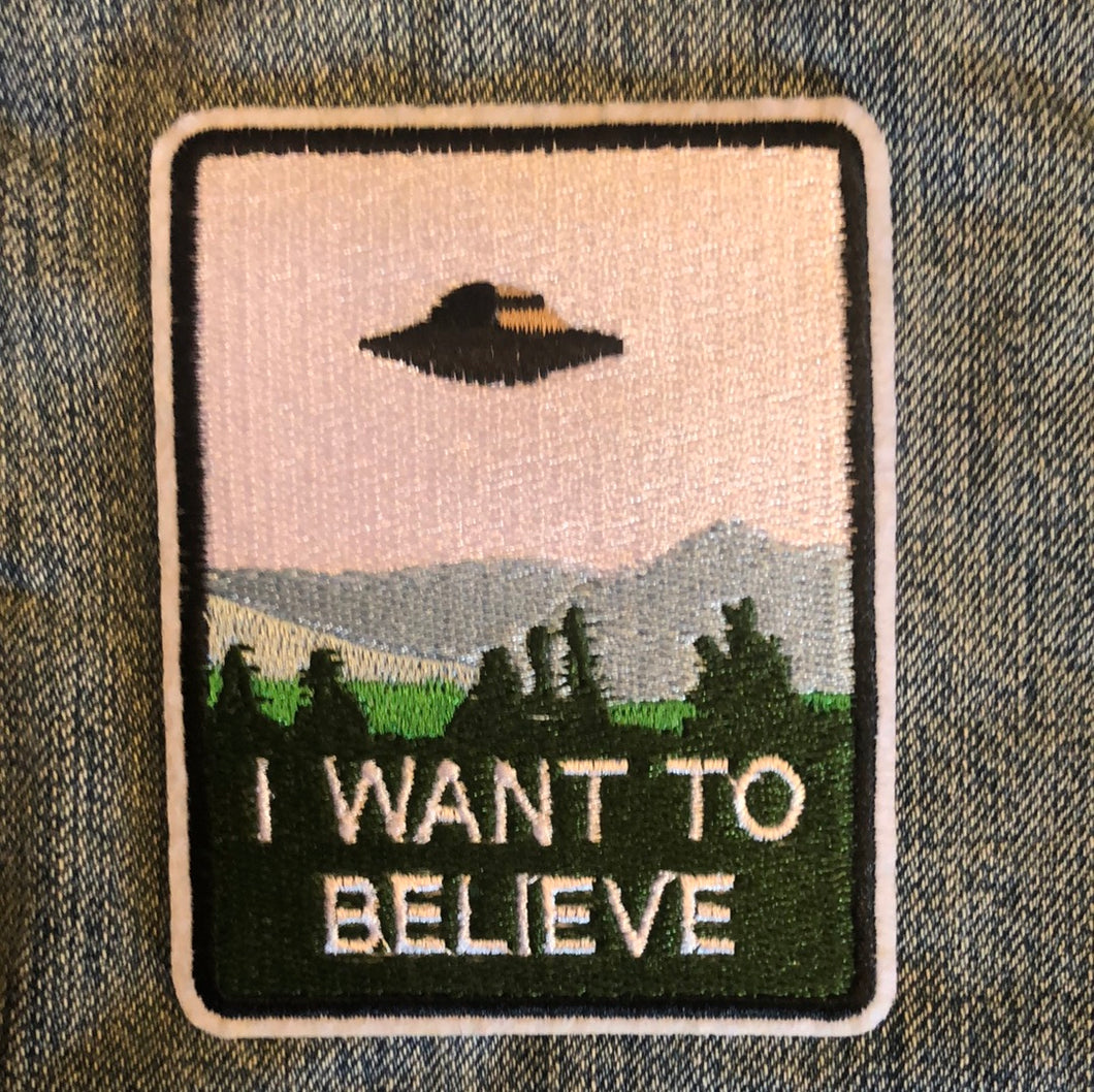 I Want To Believe Patch