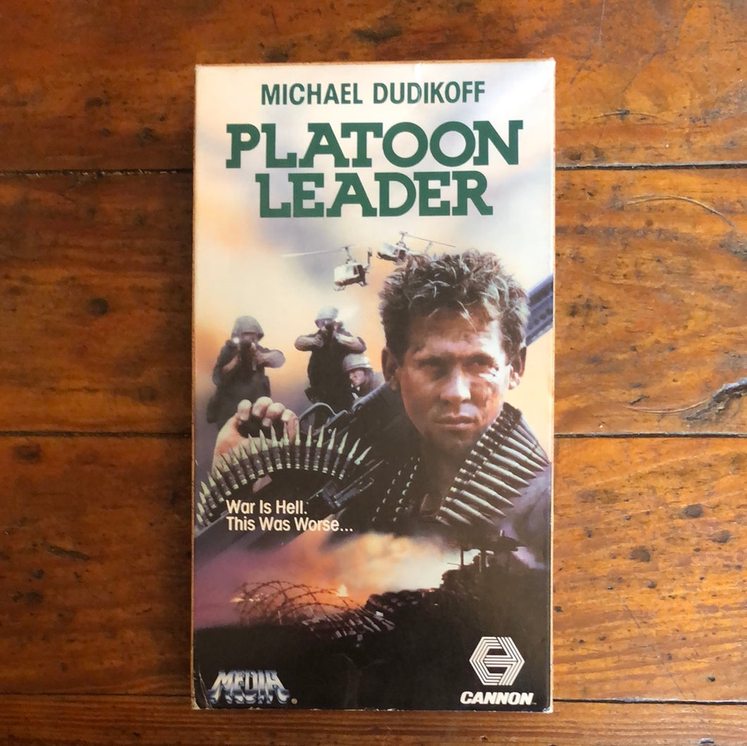 Platoon Leader (1988) VHS