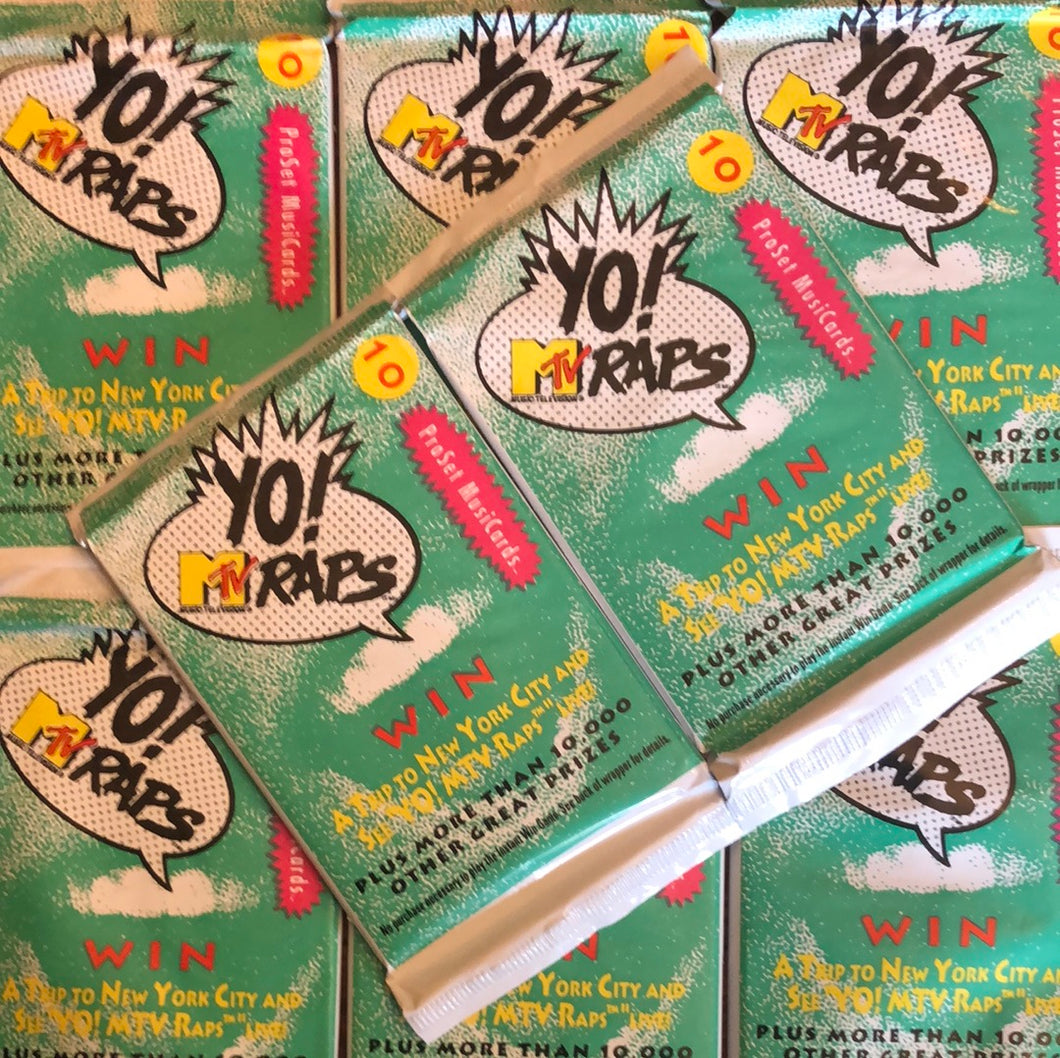 YO! MTV Raps (1991) Trading Cards