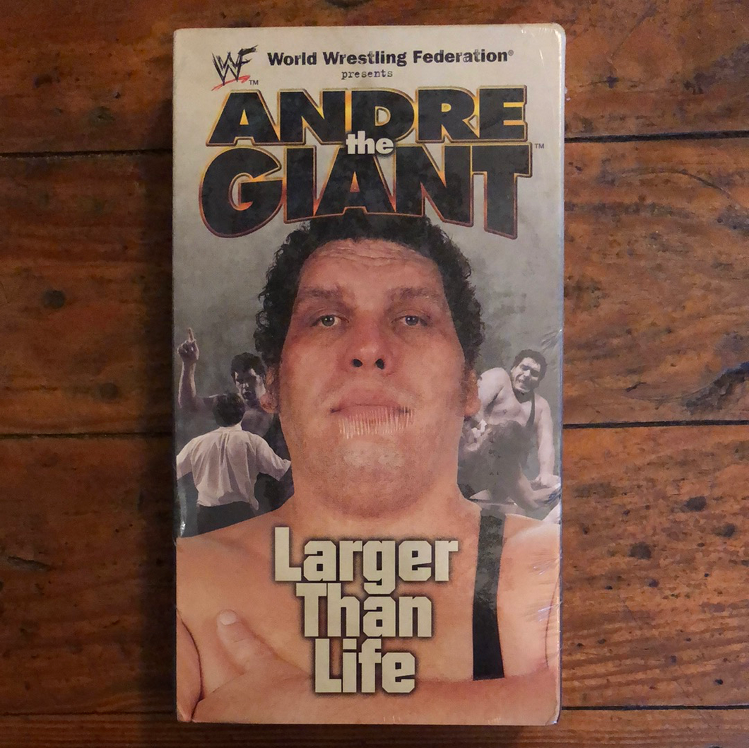 Andre the Giant - Larger Than Life (1999) SEALED VHS