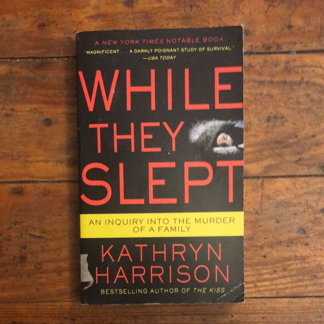 While They Slept PAPERBACK