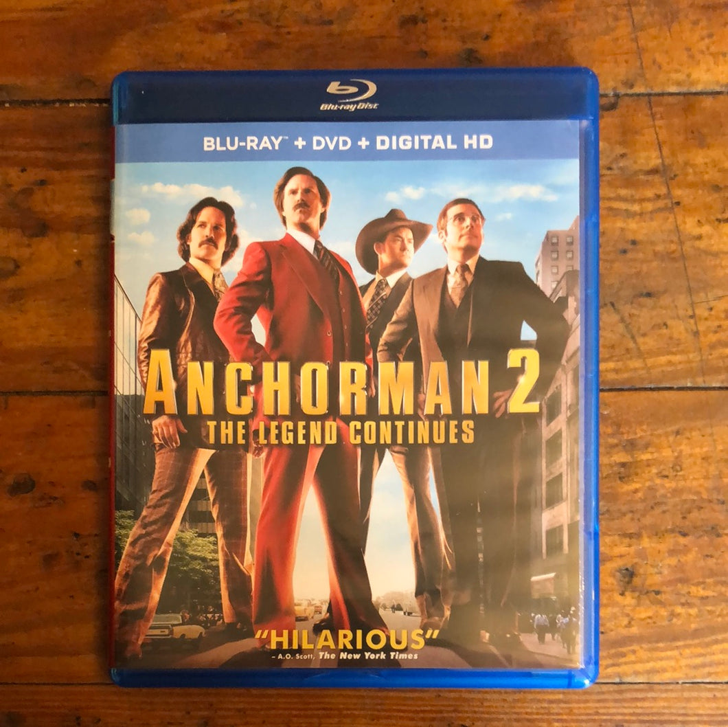 Anchorman 2: The Legend Continues (2013) DVD+BLU-RAY