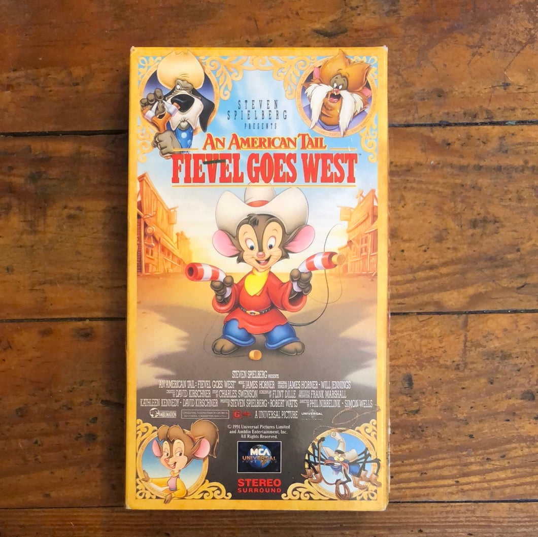 An American Tail: Fievel Goes West (1991) VHS