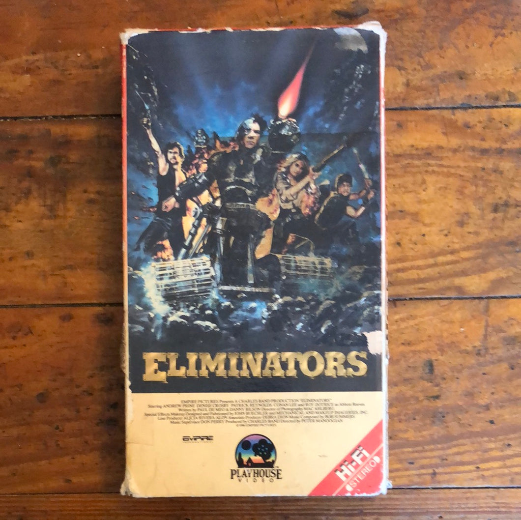 Eliminators (1986) VHS