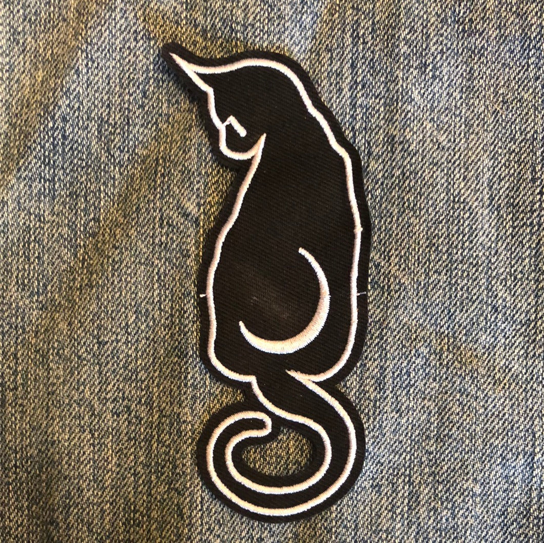 MOON KITTY CAT PATCH