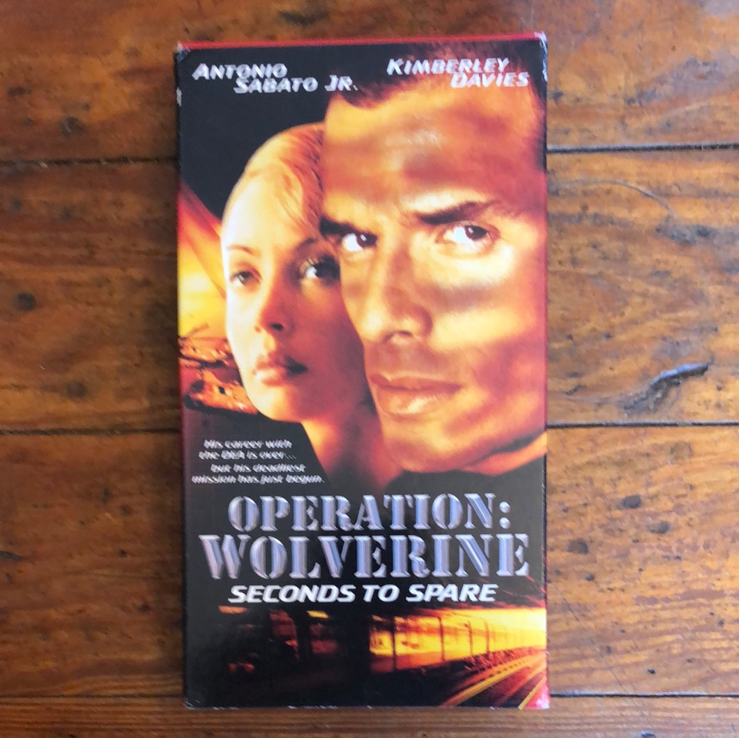 OPERATION WOLVERINE: SECONDS TO SPARE (2002) VHS