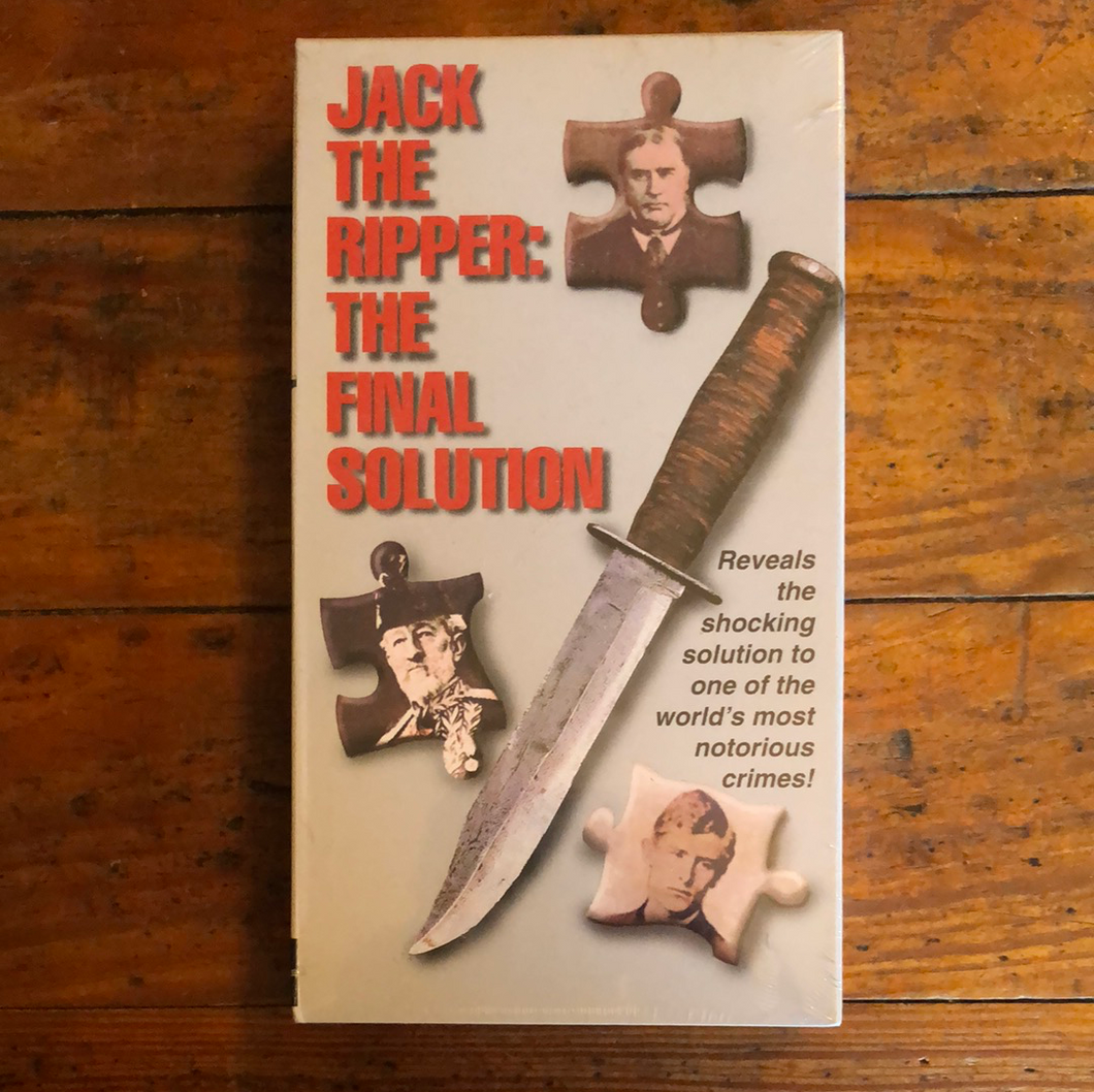 Jack the Ripper: The Final Solution (1980) SEALED VHS