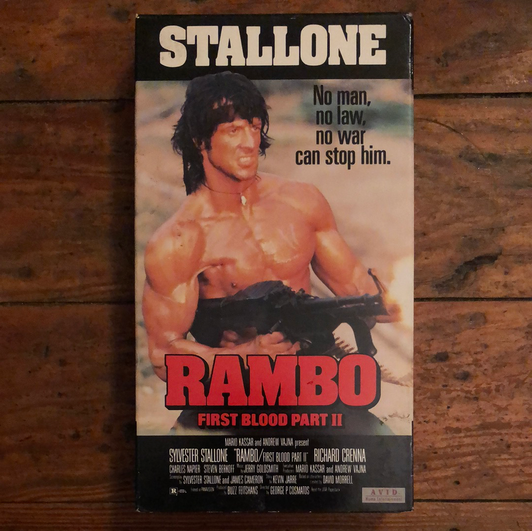 Rambo: First Blood Part II (1985) VHS