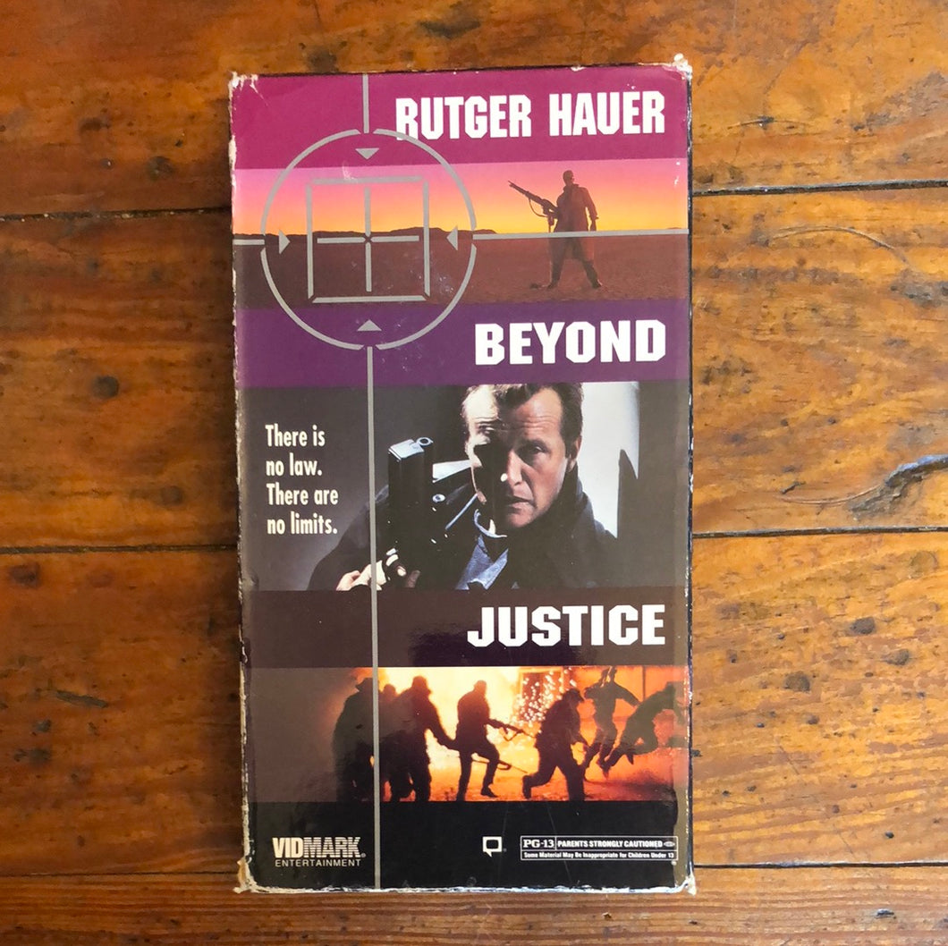 Beyond Justice (1991) VHS